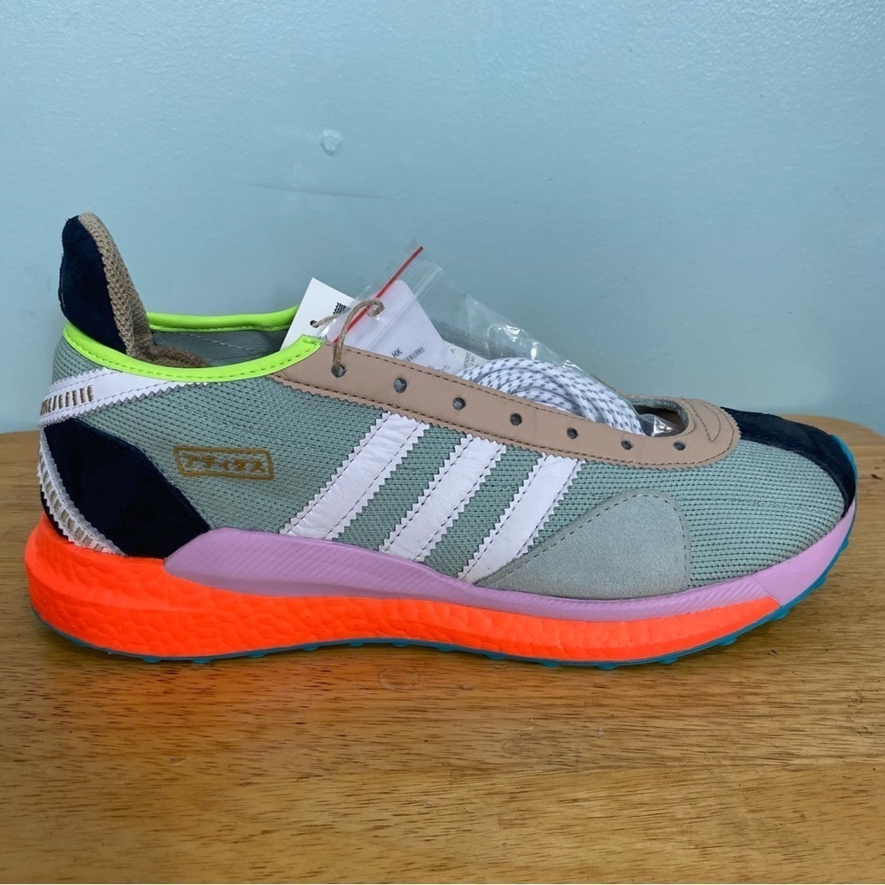 adidas Tokio Solar Hu Pharrell Nigo Friendship Pack Blue Sz 10 S42576‎ Mens